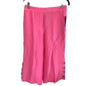 🆕 Cropped Pants ZAC & RACHEL Pink Blossom Size 8